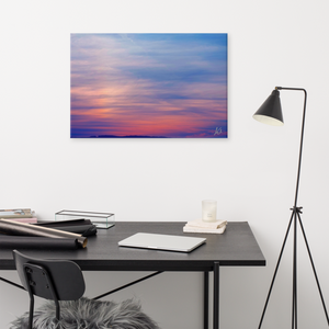 Canvas: Beautiful Sky (size 24"x36" only)