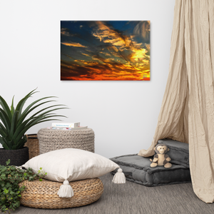 Canvas: Colored Sky (size 24"x36" only)