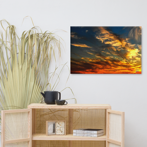 Canvas: Colored Sky (size 24"x36" only)