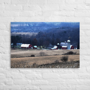 Canvas: Farm House (size 24"x36" only)