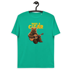 Unisex organic cotton t-shirt: Have a Cigar