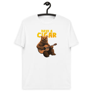 Unisex organic cotton t-shirt: Have a Cigar