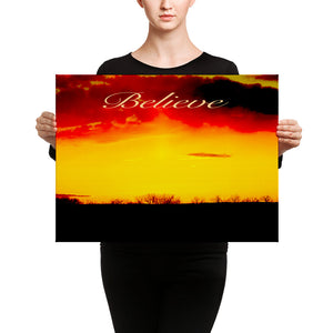 Canvas: Believe - Believe Sun and Clouds